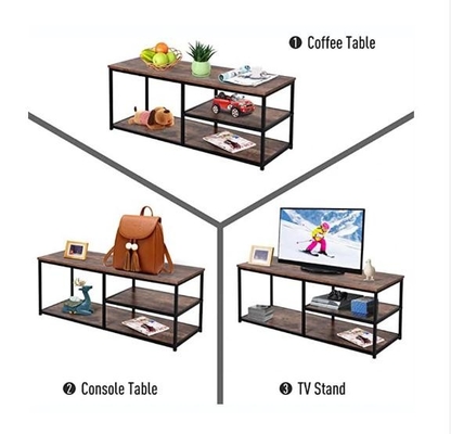 Eco φιλική 55inch TV διοργανωτών κονσόλα μέσων μετάλλων ραφιών βιομηχανική