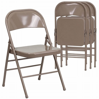 Εμπορικές Stackable πτυχές μετάλλων επάνω στις έδρες για το κόκκινο μαύρο λευκό πικ-νίκ