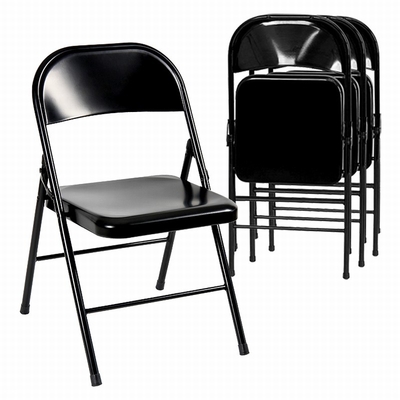 Εμπορικές Stackable πτυχές μετάλλων επάνω στις έδρες για το κόκκινο μαύρο λευκό πικ-νίκ
