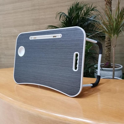 MDF διευθετήσιμη πτυσσόμενη στάση γραφείων lap-top πινάκων